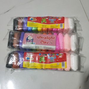 12pcs Kid's Clay Make Toys With Tools