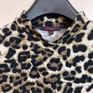 leopard ANIMAL PRINT TOP  (20% off on ₹)