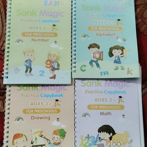 New Children Writing Books