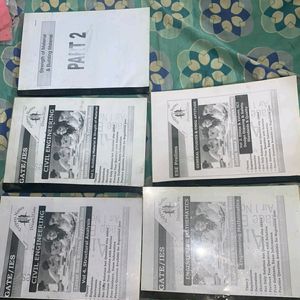 Selling Total Of 4 Civil Engineering Books