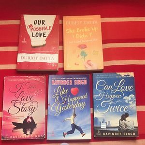 Combo Durjoy Datta & Ravinder Singh Books