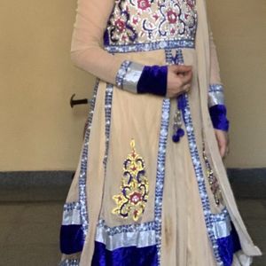 Gown With Dupatta