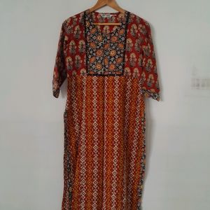 Multicolor Printed Kurta