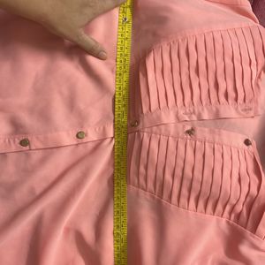 Formal Shirt - Bright Pink SIZE M