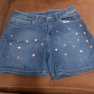 Denim Shorts For Girls