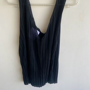 Black Party Wear Top