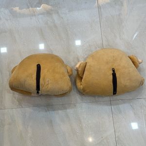 2 Monkey Face Soft Toys