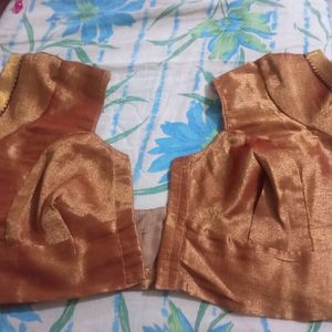 Readymade Golden Blouse ,Shines