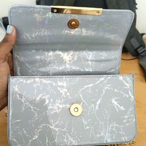 Box Type Clutch/Sling Bag