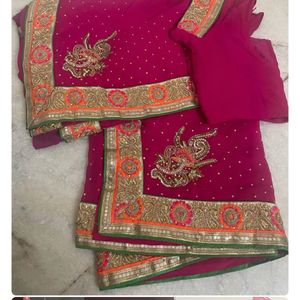 Designer Saree For Festival And Wedding