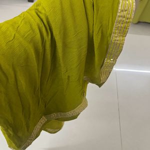 Beautiful Ethnic Yellow Suit