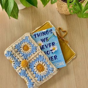 Crochet Book Cover