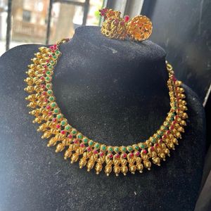 Golden Necklace Set