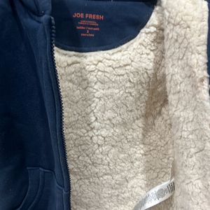 Kids Warm Jacket With Full Fleece Lining