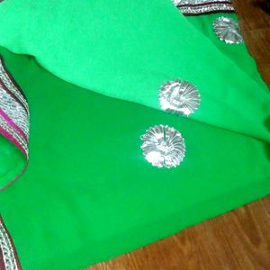 Double Colour Saree