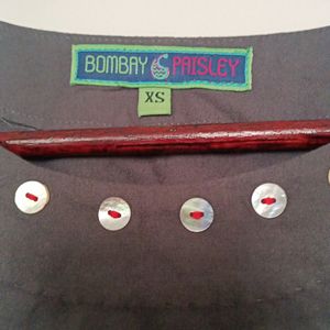 Bombay Paisley Grey 36size Tunic