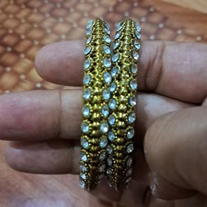 Unused Stone Studded Bangles