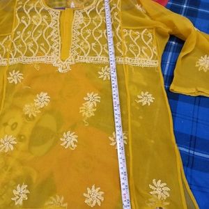 ❤️40 size chikan kari kurti @ New 2 kurta combo