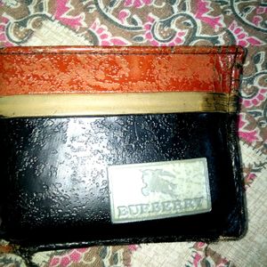 Men's lather Wallet