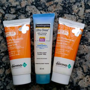 Pack of 3 Sunscreens