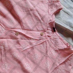 Light Pink Kurthi Set