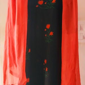 Trouser Suit With Full Pure Dupatta No Damage Some