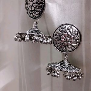 Oxidised Earrings