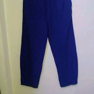 Beautiful Blue Joggers For Girls