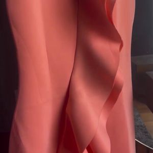 Coral Peachy Party Gown