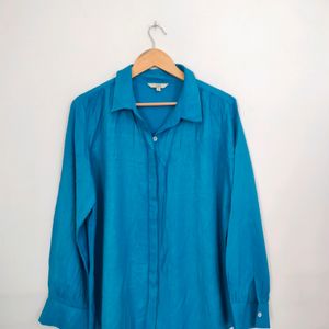 Blue Casual Top (Women's)