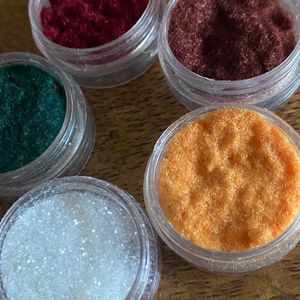 Velvet And Sparkle Powder For Nail Art