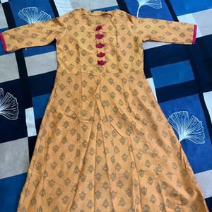 Orange And Pink Kurta For Women🧡🩷