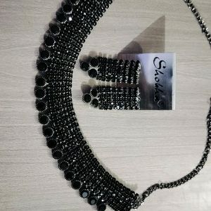 Black Stone Necklace