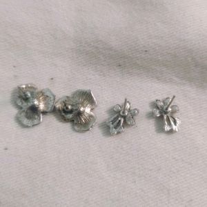 Korean Earings Studs Combo