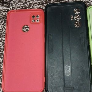 5 Back Covers Of Redmi , Techno , Samsung