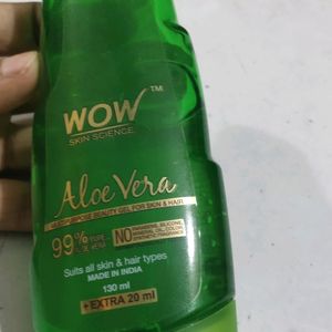 Wow Aloe Vera Gel & Jovees Tea Tree Face Wash