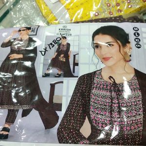 3 Piece Kurti Sets