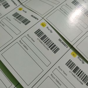 12 Free Up Label Sticker