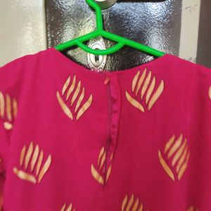 Side One Cut Kurti