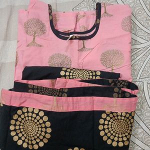 Kurta With Skirt Set