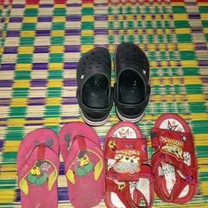 4 Set Kids Slippers