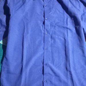 Men Blue Shirt