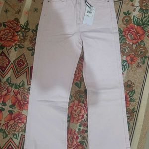 Today Offer Only😍 Baby Pink New Bell bottom Jeans