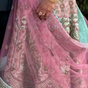 Bridal lehnga Choli Suite