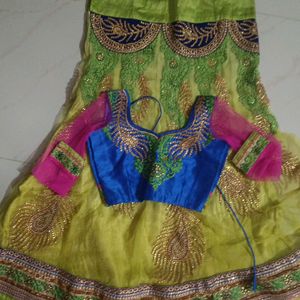 Net Work Choli Only 1 Time Use