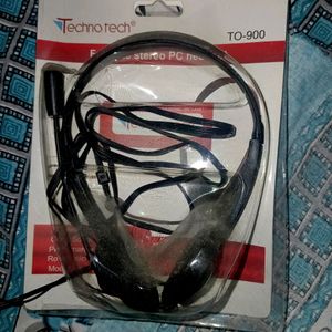 Techno Tech Stereo PC Headset With Mic ( Have To B