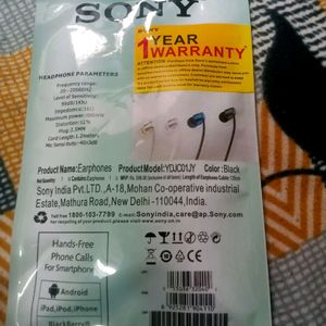 Sony Earphone {WI-C200}