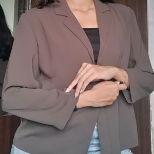 Brown Women's Blazer