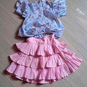 Girl Baby Pink Set