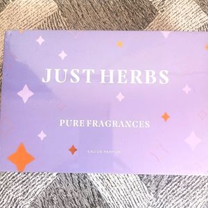 Just Herbs Pure Fragrances Perfume Set Of 3